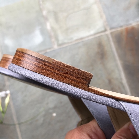 M. Gemi The Docente Flat Mule Loafer Blue Stone 39 - Picture 11 of 14